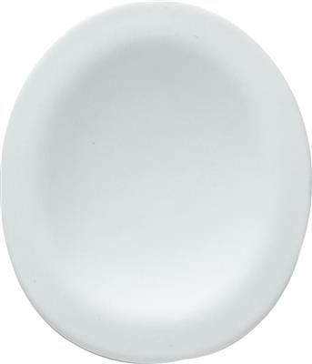 [13012] Serveerplateau porselein 7.0x8.0cm Jomon wit mat