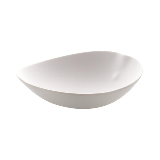 [52118] Kom org 21.5cm Shell wit mat