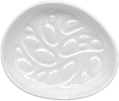 [52378] Bord walled 9.0x7.5cm Rex xs wit glanzend