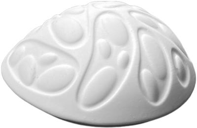[52386] Deksel 7.5x7.0x(h)3.0cm Rex egg s wit mat