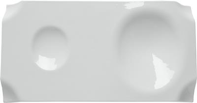 [52398] Serveerplateau rechthoek porselein 29.0x15.0cm Jomon