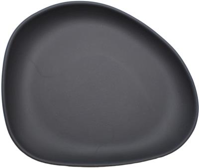 [52866] Bord diep org 19.0cm Yayoi black beltz