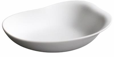 [54872] Bord diep coupe 30.0cl Jelly wit mat