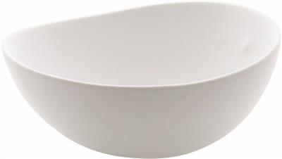 [54916] Kom org 18.5cm Shell wit mat