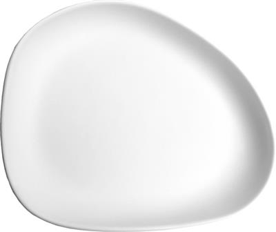 [55009] Bord diep org 19.0cm Yayoi wit glans