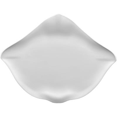 [56781] Bord plat org 36.5x29.0cm OceanCook wit mat