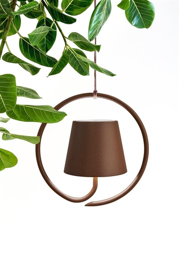[48039] Hanglamp Pendant Led 19.8cm Poldina rust