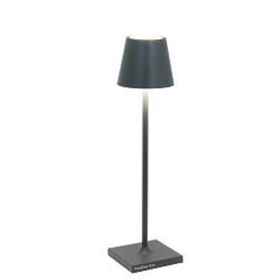 [48075] Tafellamp Led 27.5cm Poldina Micro grey