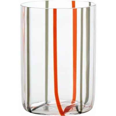 [54054] Tumbler 35.0cl Tirache red grey