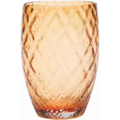 [54112] Tumbler 38.0cl Losanghe amber