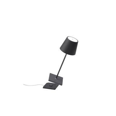 [55816] Voet En Steel Led 27.5cm Poldina Micro dark grey