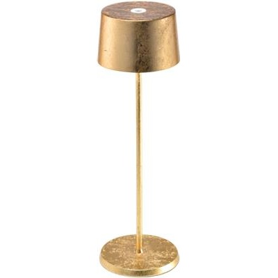 [58015] Voet En Steel Led 35.0cm Olivia gold Leaf