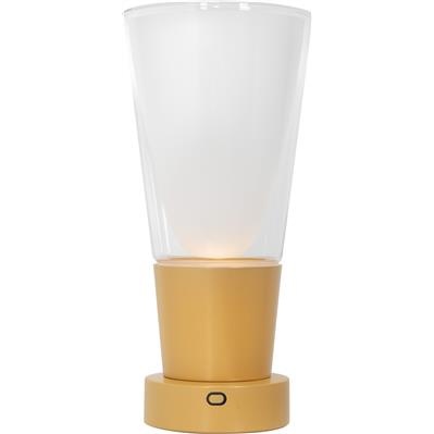 [58525] Tafellamp Led 26.4cm Soffio matt gold sandblast