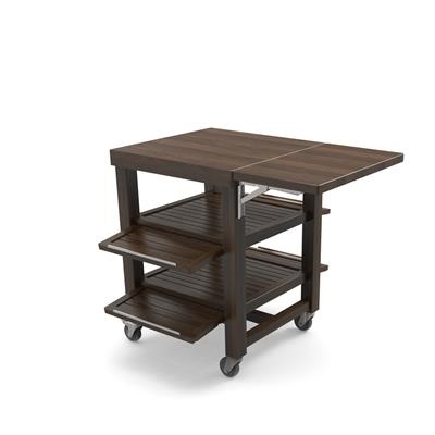 [52448] Trolley Single 82.1x70.0x(h)96.0cm walnut Flow
