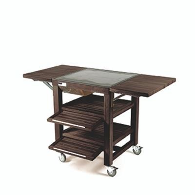 [52451] Trolley Single H/C 82.1x70.0x(h)96.0cm walnut Flow