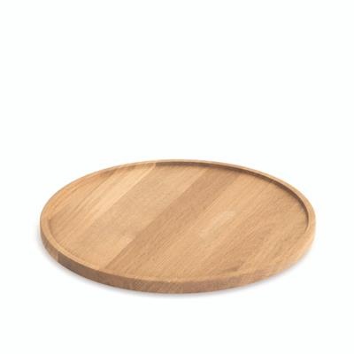 [52864] Houten plank rond 32.0cm oak Plinth Tilt