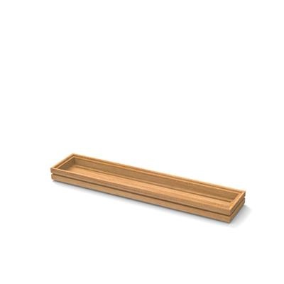 [53050] Houten tray 3/9GN (h)4.0cm oak Flow