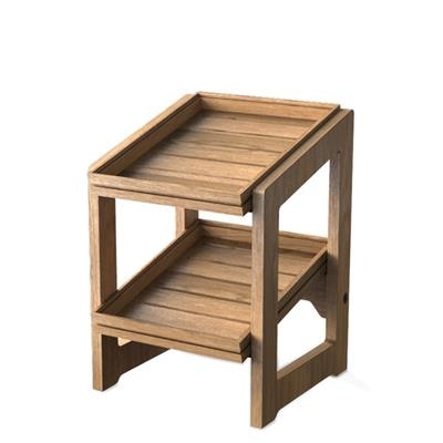 [53058] Buffetstandaard Double 1/2GN oak Flow