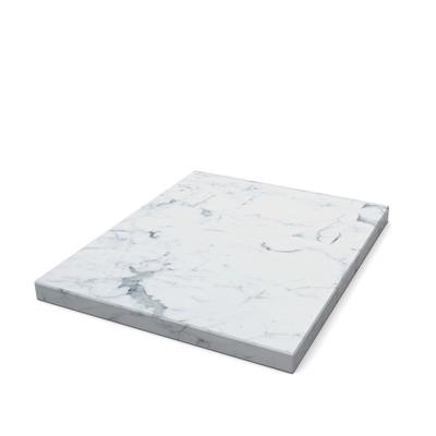 [53065] Serveerplateau 1/2GN Marble white Flow