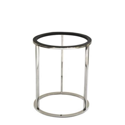 [53073] Buffetverhoger rond 21.8(h)26.5cm Rvs Tilt