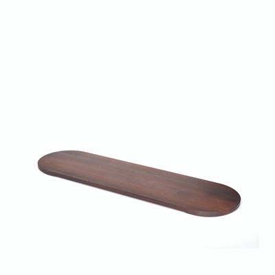 [53084] Houten plank 77.0x21.8(h)2.5cm walnut Plinth Tilt
