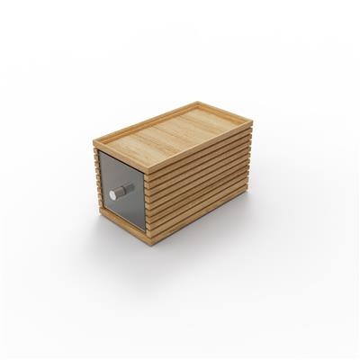 [53139] Brood krat 34.9x17.6x(h)19.0cm oak Flow
