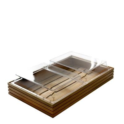 [53609] Deksel Tray 1/2GN Transparant Flow