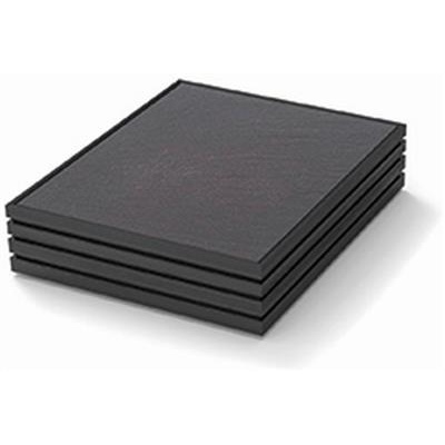 [55400] Houten tray 1/2GN (h)7.5cm black Flow Cooling