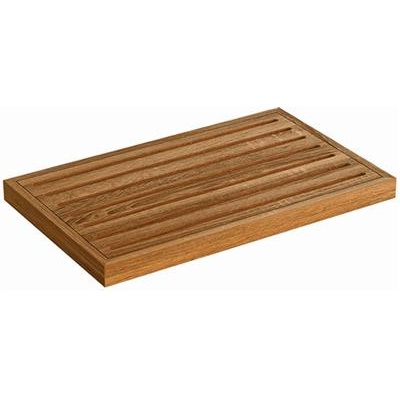[55404] Broodsnijplank 53.0x32.5cm(h)3.5cm metOpvang Flow