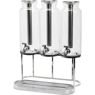 [58211] Melkdispenser Set A 3 metKraan 3.0L Rvs Tilt
