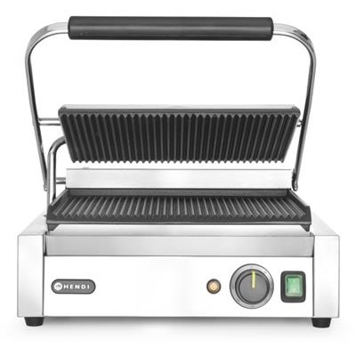 [55300] Contact grill 43.2x49.6cm(h)21.4cm enkel hendi