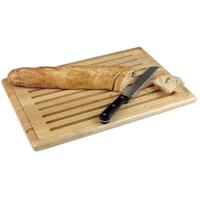 [6323] Broodsnijplank met opvang hout