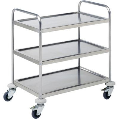 [8276] Serveerwagen 3 bladen blad 83x51 Hendi