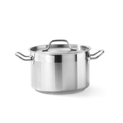 [9667] Kookpan met deksel 4.0l Profi Line RVS