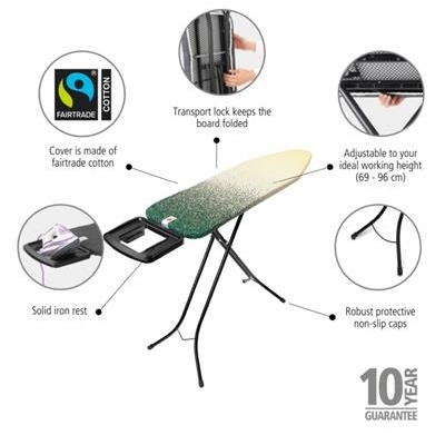 [53745] Strijkplank B new dawn Brabantia wit