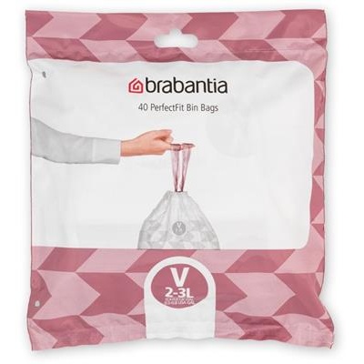 [55593] 40 st afvalzak PerfectFit 2-3l Brabantia code v
