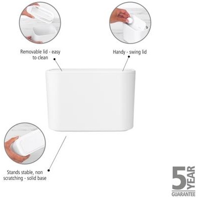 [55625] Prullenbak 1.0l mindset Brabantia white