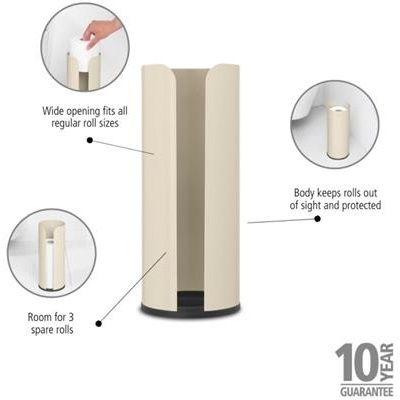 [55670] Toiletrolhouder renew Brabantia soft beige