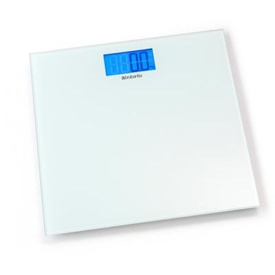 [55708] Weegschaal m/batterij basic Brabantia white