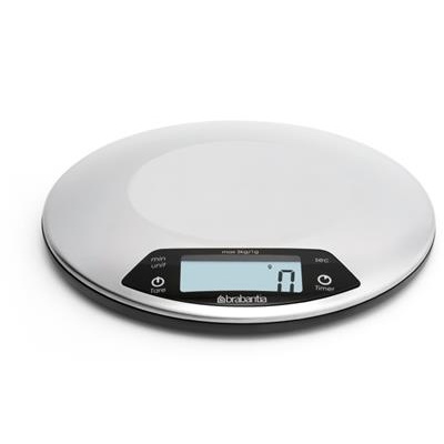 [55909] Weegschaal m/kookwekker profile Brabantia m steel