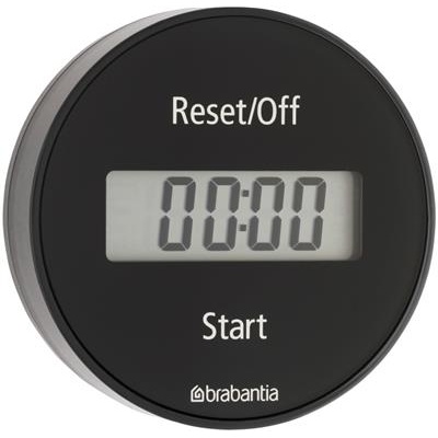 [55964] Kookwekker m/magneet Tasty+ Brabantia dark grey