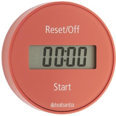 [55965] Kookwekker m/magneet Tasty+ Brabantia terra pink