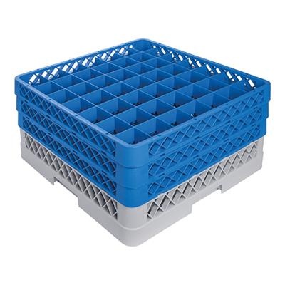 [2938] Voetglazenkorf 49 compartimenten (h)22.0x50.0x50.0cm