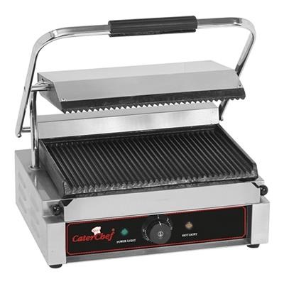 [3095] Contact grill 41.0x32.5cm(h)19.3cm enkel caterchef