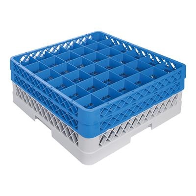 [3220] Voetglazenkorf 36 compartimenten (h)18.0x50.0x50.0cm
