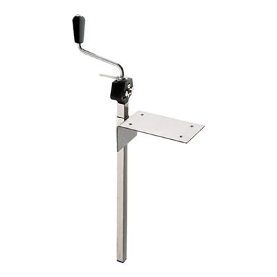 [3512] Staartblikopener (h)55.0cm RVS type tellier