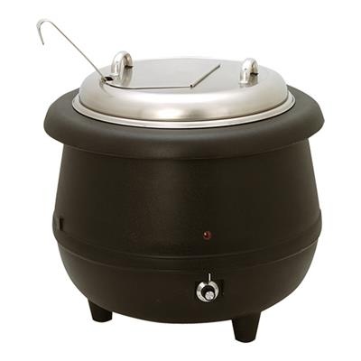[4591] Soepketel 10.0l zwart poly