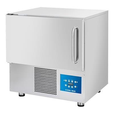 [5214] Snelkoeler/vriezer 76.0x70.0cm(h)85.0cm RVS 229w