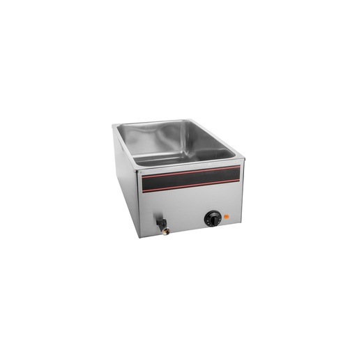 [52436] Au bain marie 1/1GN (h)24.5cm RVS caterchef
