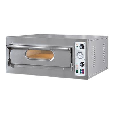 [53472] Pizzaoven 1-laags resto italia basic RVS elektr.